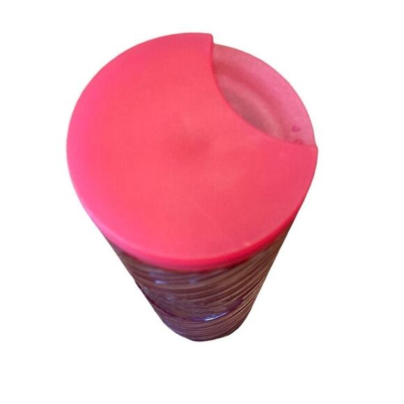 NWT Starbucks Holiday 2023 Plastic Red Ribbon Tumbler 16 fl. oz new candy cane s - Picture 2 of 7